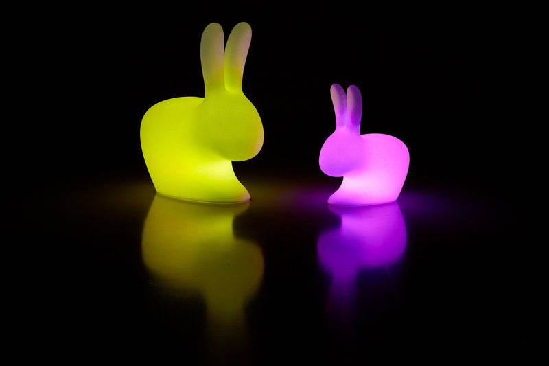 Stefano Rabbit Qeeboo Giovannoni Collectioni LED Chair | Lamp